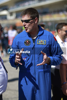 2023-10-22 - Astronaut Jeremy Hansen during the 2023 Formula 1 Lenovo United States Grand Prix, 18th round of the 2023 Formula One World Championship from October 20 to 22, 2023 on the Circuit of The Americas, in Austin, USA - F1 - US GRAND PRIX 2023 - RACE - FORMULA 1 - MOTORS