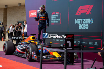 2023-10-22 - Max Verstappen (NED) Redbull Racing RB19 winner of the race


during Sunday Race of FORMULA 1 LENOVO UNITED STATES GRAND PRIX 2023 - Oct19 to Oct22 2023 Circuit of Americas, Austin, Texas, USA - FORMULA 1 LENOVO UNITED STATES GRAND PRIX 2023 - FORMULA 1 - MOTORS