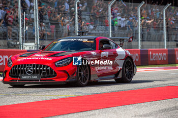 2023-10-22 - Safety Car - Mercedes AMG GT Black Series

during Sunday Race of FORMULA 1 LENOVO UNITED STATES GRAND PRIX 2023 - Oct19 to Oct22 2023 Circuit of Americas, Austin, Texas, USA - FORMULA 1 LENOVO UNITED STATES GRAND PRIX 2023 - FORMULA 1 - MOTORS