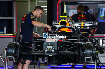 2023-10-26 - Red Bull Racing RB19, mechanical detail during the 2023 Formula 1 Grand Premio de la Ciudad de Mexico, 19th round of the 2023 Formula One World Championship from October 27 to 29, 2023 on the Autodromo Hermanos Rodriguez, in Mexico City, Mexico - F1 - MEXICO CITY GRAND PRIX 2023 - FORMULA 1 - MOTORS