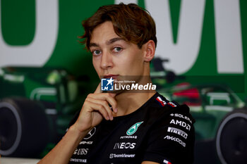 2023-10-26 - RUSSELL George (gbr), Mercedes AMG F1 Team W14, portrait during the 2023 Formula 1 Grand Premio de la Ciudad de Mexico, 19th round of the 2023 Formula One World Championship from October 27 to 29, 2023 on the Autodromo Hermanos Rodriguez, in Mexico City, Mexico - F1 - MEXICO CITY GRAND PRIX 2023 - FORMULA 1 - MOTORS