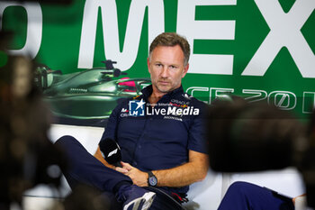 2023-10-27 - HORNER Christian (gbr), Team Principal of Red Bull Racing, portrait during the 2023 Formula 1 Grand Premio de la Ciudad de Mexico, 19th round of the 2023 Formula One World Championship from October 27 to 29, 2023 on the Autodromo Hermanos Rodriguez, in Mexico City, Mexico - F1 - MEXICO CITY GRAND PRIX 2023 - FORMULA 1 - MOTORS