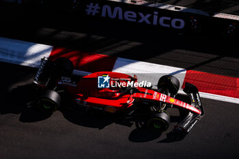 2023-10-28 - 55 SAINZ Carlos (spa), Scuderia Ferrari SF-23, action during the 2023 Formula 1 Grand Premio de la Ciudad de Mexico, 19th round of the 2023 Formula One World Championship from October 27 to 29, 2023 on the Autodromo Hermanos Rodriguez, in Mexico City, Mexico - F1 - MEXICO CITY GRAND PRIX 2023 - FORMULA 1 - MOTORS