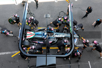 2023-10-28 - 10 GASLY Pierre (fra), Alpine F1 Team A523, pitstop practice during the 2023 Formula 1 Grand Premio de la Ciudad de Mexico, 19th round of the 2023 Formula One World Championship from October 27 to 29, 2023 on the Autodromo Hermanos Rodriguez, in Mexico City, Mexico - F1 - MEXICO CITY GRAND PRIX 2023 - FORMULA 1 - MOTORS