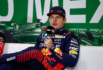 2023-10-29 - VERSTAPPEN Max (ned), Red Bull Racing RB19, portrait during the 2023 Formula 1 Grand Premio de la Ciudad de Mexico, 19th round of the 2023 Formula One World Championship from October 27 to 29, 2023 on the Autodromo Hermanos Rodriguez, in Mexico City, Mexico - F1 - MEXICO CITY GRAND PRIX 2023 - FORMULA 1 - MOTORS