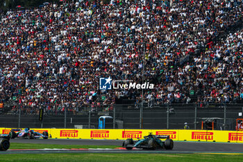 2023-10-29 - 18 STROLL Lance (can), Aston Martin F1 Team AMR23, action during the 2023 Formula 1 Grand Premio de la Ciudad de Mexico, 19th round of the 2023 Formula One World Championship from October 27 to 29, 2023 on the Autodromo Hermanos Rodriguez, in Mexico City, Mexico - F1 - MEXICO CITY GRAND PRIX 2023 - RACE - FORMULA 1 - MOTORS