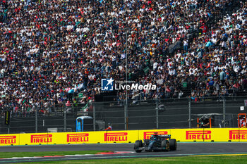 2023-10-29 - 63 RUSSELL George (gbr), Mercedes AMG F1 Team W14, action during the 2023 Formula 1 Grand Premio de la Ciudad de Mexico, 19th round of the 2023 Formula One World Championship from October 27 to 29, 2023 on the Autodromo Hermanos Rodriguez, in Mexico City, Mexico - F1 - MEXICO CITY GRAND PRIX 2023 - RACE - FORMULA 1 - MOTORS