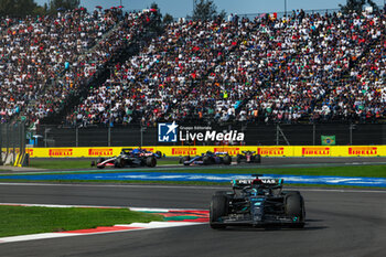 2023-10-29 - 63 RUSSELL George (gbr), Mercedes AMG F1 Team W14, action during the 2023 Formula 1 Grand Premio de la Ciudad de Mexico, 19th round of the 2023 Formula One World Championship from October 27 to 29, 2023 on the Autodromo Hermanos Rodriguez, in Mexico City, Mexico - F1 - MEXICO CITY GRAND PRIX 2023 - RACE - FORMULA 1 - MOTORS