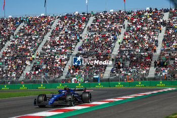 2023-10-29 - 02 SARGEANT Logan (usa), Williams Racing FW45, action during the 2023 Formula 1 Grand Premio de la Ciudad de Mexico, 19th round of the 2023 Formula One World Championship from October 27 to 29, 2023 on the Autodromo Hermanos Rodriguez, in Mexico City, Mexico - F1 - MEXICO CITY GRAND PRIX 2023 - RACE - FORMULA 1 - MOTORS