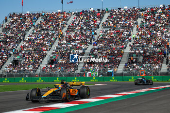 2023-10-29 - 81 PIASTRI Oscar (aus), McLaren F1 Team MCL60, action during the 2023 Formula 1 Grand Premio de la Ciudad de Mexico, 19th round of the 2023 Formula One World Championship from October 27 to 29, 2023 on the Autodromo Hermanos Rodriguez, in Mexico City, Mexico - F1 - MEXICO CITY GRAND PRIX 2023 - RACE - FORMULA 1 - MOTORS