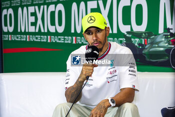 2023-10-30 - HAMILTON Lewis (gbr), Mercedes AMG F1 Team W14, portrait during the 2023 Formula 1 Grand Premio de la Ciudad de Mexico, 19th round of the 2023 Formula One World Championship from October 27 to 29, 2023 on the Autodromo Hermanos Rodriguez, in Mexico City, Mexico - F1 - MEXICO CITY GRAND PRIX 2023 - RACE - FORMULA 1 - MOTORS