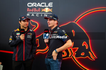 2023-11-02 - PEREZ Sergio (mex), Red Bull Racing RB19, VERSTAPPEN Max (ned), Red Bull Racing RB19, portrait during the 2023 Formula 1 Grand Premio de la Ciudad de Mexico, 19th round of the 2023 Formula One World Championship from October 27 to 29, 2023 on the Autodromo Hermanos Rodriguez, in Mexico City, Mexico - F1 - SAO PAULO GRAND PRIX 2023 - FORMULA 1 - MOTORS