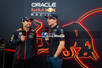 2023-11-02 - PEREZ Sergio (mex), Red Bull Racing RB19, VERSTAPPEN Max (ned), Red Bull Racing RB19, portrait during the 2023 Formula 1 Grand Premio de la Ciudad de Mexico, 19th round of the 2023 Formula One World Championship from October 27 to 29, 2023 on the Autodromo Hermanos Rodriguez, in Mexico City, Mexico - F1 - SAO PAULO GRAND PRIX 2023 - FORMULA 1 - MOTORS