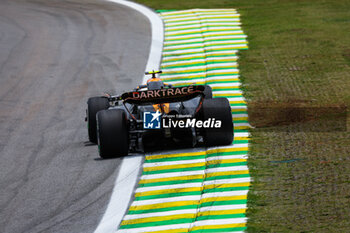 2023-11-03 - 04 NORRIS Lando (gbr), McLaren F1 Team MCL60, action during the 2023 Formula 1 Rolex Grande Premio de Sao Paulo, 20th round of the 2023 Formula One World Championship from November 3 to 5, 2023 on the Autodromo José Carlos Pace, in Sao Paulo, Brazil - F1 - SAO PAULO GRAND PRIX 2023 - FORMULA 1 - MOTORS
