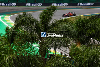 2023-11-03 - 16 LECLERC Charles (mco), Scuderia Ferrari SF-23, action during the 2023 Formula 1 Rolex Grande Premio de Sao Paulo, 20th round of the 2023 Formula One World Championship from November 3 to 5, 2023 on the Autodromo José Carlos Pace, in Sao Paulo, Brazil - F1 - SAO PAULO GRAND PRIX 2023 - FORMULA 1 - MOTORS