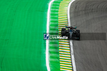 2023-11-03 - 63 RUSSELL George (gbr), Mercedes AMG F1 Team W14, action during the 2023 Formula 1 Rolex Grande Premio de Sao Paulo, 20th round of the 2023 Formula One World Championship from November 3 to 5, 2023 on the Autodromo José Carlos Pace, in Sao Paulo, Brazil - F1 - SAO PAULO GRAND PRIX 2023 - FORMULA 1 - MOTORS