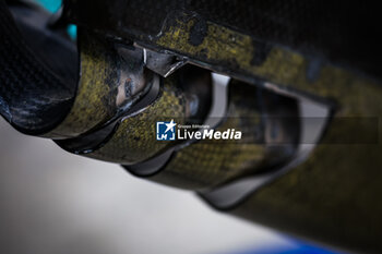 2023-11-03 - Mercedes AMG F1 Team W14, mechanical detail of front wing during the 2023 Formula 1 Rolex Grande Premio de Sao Paulo, 20th round of the 2023 Formula One World Championship from November 3 to 5, 2023 on the Autodromo José Carlos Pace, in Sao Paulo, Brazil - F1 - SAO PAULO GRAND PRIX 2023 - FORMULA 1 - MOTORS