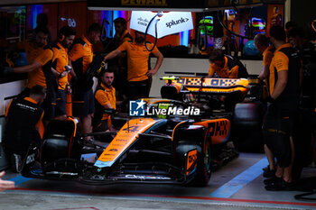 2023-11-03 - 04 NORRIS Lando (gbr), McLaren F1 Team MCL60, action during the 2023 Formula 1 Rolex Grande Premio de Sao Paulo, 20th round of the 2023 Formula One World Championship from November 3 to 5, 2023 on the Autodromo José Carlos Pace, in Sao Paulo, Brazil - F1 - SAO PAULO GRAND PRIX 2023 - FORMULA 1 - MOTORS