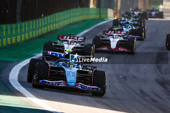 2023-11-04 - 10 GASLY Pierre (fra), Alpine F1 Team A523, action during the 2023 Formula 1 Rolex Grande Premio de Sao Paulo, 20th round of the 2023 Formula One World Championship from November 3 to 5, 2023 on the Autodromo José Carlos Pace, in Sao Paulo, Brazil - F1 - SAO PAULO GRAND PRIX 2023 - FORMULA 1 - MOTORS