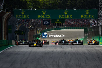 2023-11-05 - Start of the race during the 2023 Formula 1 Rolex Grande Premio de Sao Paulo, 20th round of the 2023 Formula One World Championship from November 3 to 5, 2023 on the Autodromo José Carlos Pace, in Sao Paulo, Brazil - F1 - SAO PAULO GRAND PRIX 2023 - RACE - FORMULA 1 - MOTORS