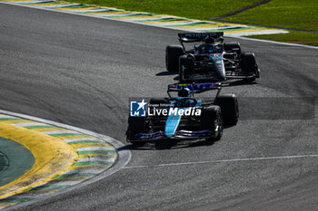 2023-11-05 - 10 GASLY Pierre (fra), Alpine F1 Team A523, action during the 2023 Formula 1 Rolex Grande Premio de Sao Paulo, 20th round of the 2023 Formula One World Championship from November 3 to 5, 2023 on the Autodromo José Carlos Pace, in Sao Paulo, Brazil - F1 - SAO PAULO GRAND PRIX 2023 - RACE - FORMULA 1 - MOTORS
