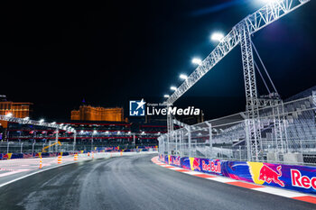 2023-11-15 - track, piste, illustration during the 2023 Formula 1 Heineken Silver Las Vegas Grand Prix, 21th round of the 2023 Formula One World Championship from November 17 to 19, 2023 on the Las Vegas Strip Circuit, in Las Vegas, USA - F1 - LAS VEGAS GRAND PRIX 2023 - FORMULA 1 - MOTORS