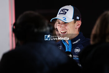 2023-11-16 - SARGEANT Logan (usa), Williams Racing FW45, portrait during the 2023 Formula 1 Heineken Silver Las Vegas Grand Prix, 21th round of the 2023 Formula One World Championship from November 17 to 19, 2023 on the Las Vegas Strip Circuit, in Las Vegas, USA - F1 - LAS VEGAS GRAND PRIX 2023 - FORMULA 1 - MOTORS