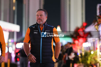 17/11/2023 - BROWN Zak (usa), CEO of of McLaren Racing, portrait during the 2023 Formula 1 Heineken Silver Las Vegas Grand Prix, 21th round of the 2023 Formula One World Championship from November 17 to 19, 2023 on the Las Vegas Strip Circuit, in Las Vegas, USA - F1 - LAS VEGAS GRAND PRIX 2023 - FORMULA 1 - MOTORI