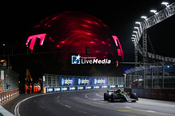2023-11-17 - 44 HAMILTON Lewis (gbr), Mercedes AMG F1 Team W14, action during the 2023 Formula 1 Heineken Silver Las Vegas Grand Prix, 21th round of the 2023 Formula One World Championship from November 17 to 19, 2023 on the Las Vegas Strip Circuit, in Las Vegas, USA - F1 - LAS VEGAS GRAND PRIX 2023 - FORMULA 1 - MOTORS