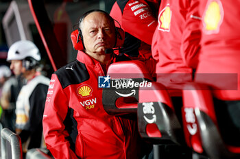 17/11/2023 - VASSEUR Frédéric (fra), Team Principal & General Manager of the Scuderia Ferrari, portrait during the 2023 Formula 1 Heineken Silver Las Vegas Grand Prix, 21th round of the 2023 Formula One World Championship from November 17 to 19, 2023 on the Las Vegas Strip Circuit, in Las Vegas, USA - F1 - LAS VEGAS GRAND PRIX 2023 - FORMULA 1 - MOTORI