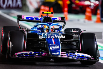 2023-11-18 - 10 GASLY Pierre (fra), Alpine F1 Team A523, action during the 2023 Formula 1 Heineken Silver Las Vegas Grand Prix, 21th round of the 2023 Formula One World Championship from November 17 to 19, 2023 on the Las Vegas Strip Circuit, in Las Vegas, USA - F1 - LAS VEGAS GRAND PRIX 2023 - FORMULA 1 - MOTORS