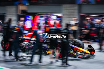 2023-11-18 - 01 VERSTAPPEN Max (nld), Red Bull Racing RB19, action during the 2023 Formula 1 Heineken Silver Las Vegas Grand Prix, 21th round of the 2023 Formula One World Championship from November 17 to 19, 2023 on the Las Vegas Strip Circuit, in Las Vegas, USA - F1 - LAS VEGAS GRAND PRIX 2023 - FORMULA 1 - MOTORS