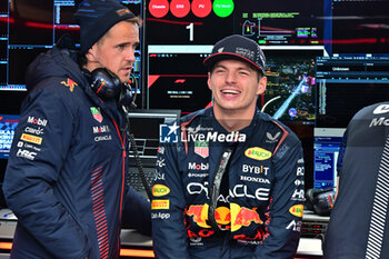 2023-11-18 - VERSTAPPEN Max (ned), Red Bull Racing RB19, portrait during the 2023 Formula 1 Heineken Silver Las Vegas Grand Prix, 21th round of the 2023 Formula One World Championship from November 17 to 19, 2023 on the Las Vegas Strip Circuit, in Las Vegas, USA - F1 - LAS VEGAS GRAND PRIX 2023 - RACE - FORMULA 1 - MOTORS