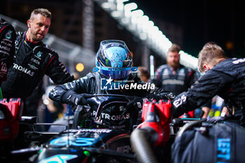 2023-11-19 - RUSSELL George (gbr), Mercedes AMG F1 Team W14, portrait during the 2023 Formula 1 Heineken Silver Las Vegas Grand Prix, 21th round of the 2023 Formula One World Championship from November 17 to 19, 2023 on the Las Vegas Strip Circuit, in Las Vegas, USA - F1 - LAS VEGAS GRAND PRIX 2023 - RACE - FORMULA 1 - MOTORS