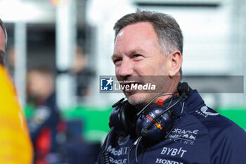 2023-11-19 - HORNER Christian (gbr), Team Principal of Red Bull Racing, portrait during the 2023 Formula 1 Heineken Silver Las Vegas Grand Prix, 21th round of the 2023 Formula One World Championship from November 17 to 19, 2023 on the Las Vegas Strip Circuit, in Las Vegas, USA - F1 - LAS VEGAS GRAND PRIX 2023 - RACE - FORMULA 1 - MOTORS