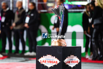 2023-11-19 - trophy during the 2023 Formula 1 Heineken Silver Las Vegas Grand Prix, 21th round of the 2023 Formula One World Championship from November 17 to 19, 2023 on the Las Vegas Strip Circuit, in Las Vegas, USA - F1 - LAS VEGAS GRAND PRIX 2023 - RACE - FORMULA 1 - MOTORS