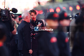 2023-11-19 - RUSSELL George (gbr), Mercedes AMG F1 Team W14, portrait during the 2023 Formula 1 Heineken Silver Las Vegas Grand Prix, 21th round of the 2023 Formula One World Championship from November 17 to 19, 2023 on the Las Vegas Strip Circuit, in Las Vegas, USA - F1 - LAS VEGAS GRAND PRIX 2023 - RACE - FORMULA 1 - MOTORS