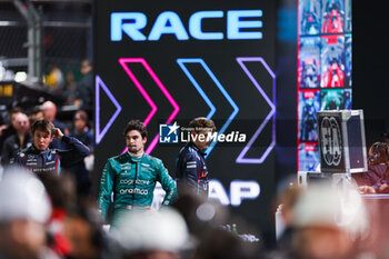 2023-11-19 - STROLL Lance (can), Aston Martin F1 Team AMR23, portrait during the 2023 Formula 1 Heineken Silver Las Vegas Grand Prix, 21th round of the 2023 Formula One World Championship from November 17 to 19, 2023 on the Las Vegas Strip Circuit, in Las Vegas, USA - F1 - LAS VEGAS GRAND PRIX 2023 - RACE - FORMULA 1 - MOTORS
