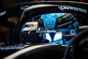 2023-11-24 - 63 RUSSELL George (gbr), Mercedes AMG F1 Team W14, action during the 2023 Formula 1 Etihad Airways Abu Dhabi Grand Prix, 22th round of the 2023 Formula One World Championship from November 24 to 26, 2023 on the Yas Marina Circuit, in Abu Dhabi - F1 - ABU DHABI GRAND PRIX 2023 - FORMULA 1 - MOTORS