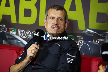 2023-11-24 - STEINER Guenther (ita), Team Principal of Haas F1 team, portrait during the 2023 Formula 1 Etihad Airways Abu Dhabi Grand Prix, 22th round of the 2023 Formula One World Championship from November 24 to 26, 2023 on the Yas Marina Circuit, in Abu Dhabi - F1 - ABU DHABI GRAND PRIX 2023 - FORMULA 1 - MOTORS
