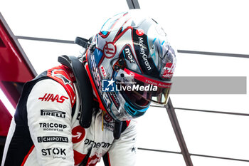 2023-11-25 - MAGNUSSEN Kevin (den), Haas F1 Team VF-23 Ferrari, portrait during the 2023 Formula 1 Etihad Airways Abu Dhabi Grand Prix, 22th round of the 2023 Formula One World Championship from November 24 to 26, 2023 on the Yas Marina Circuit, in Abu Dhabi - F1 - ABU DHABI GRAND PRIX 2023 - FORMULA 1 - MOTORS