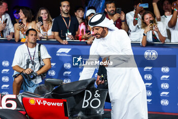 2023-11-25 - BEN SULAYEM Mohammed (uae), President of the FIA, portrait during the 2023 Formula 1 Etihad Airways Abu Dhabi Grand Prix, 22th round of the 2023 Formula One World Championship from November 24 to 26, 2023 on the Yas Marina Circuit, in Abu Dhabi - F1 - ABU DHABI GRAND PRIX 2023 - FORMULA 1 - MOTORS