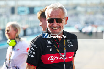 2023-11-26 - ZEHNDER Beat, Team Manager of Alfa Romeo F1 Team Stake, portrait during the 2023 Formula 1 Etihad Airways Abu Dhabi Grand Prix, 22th round of the 2023 Formula One World Championship from November 24 to 26, 2023 on the Yas Marina Circuit, in Abu Dhabi - F1 - ABU DHABI GRAND PRIX 2023 - RACE - FORMULA 1 - MOTORS