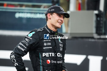 2023-11-26 - RUSSELL George (gbr), Mercedes AMG F1 Team W14, portrait during the 2023 Formula 1 Etihad Airways Abu Dhabi Grand Prix, 22th round of the 2023 Formula One World Championship from November 24 to 26, 2023 on the Yas Marina Circuit, in Abu Dhabi - F1 - ABU DHABI GRAND PRIX 2023 - RACE - FORMULA 1 - MOTORS