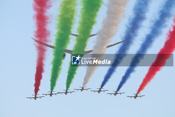 2023-11-26 - Planes parade during the 2023 Formula 1 Etihad Airways Abu Dhabi Grand Prix, 22th round of the 2023 Formula One World Championship from November 24 to 26, 2023 on the Yas Marina Circuit, in Abu Dhabi - F1 - ABU DHABI GRAND PRIX 2023 - RACE - FORMULA 1 - MOTORS