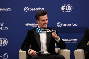 2023-12-08 - POURCHAIRE Théo, , FIA Formula 2 Championship for Drivers - Champion, portrait during the 2023 FIA Prize Giving Ceremony in Baky on December 8, 2023 at Baku Convention Center in Baku, Azerbaijan - FIA PRIZE GIVING 2023 - BAKU - FORMULA 1 - MOTORS
