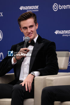 2023-12-08 - POURCHAIRE Théo, , FIA Formula 2 Championship for Drivers - Champion, portrait during the 2023 FIA Prize Giving Ceremony in Baky on December 8, 2023 at Baku Convention Center in Baku, Azerbaijan - FIA PRIZE GIVING 2023 - BAKU - FORMULA 1 - MOTORS