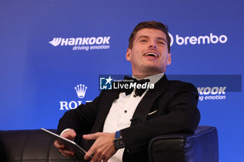 2023-12-08 - VERSTAPPEN, FIA Formula One World Championship - Champion, portrait during the 2023 FIA Prize Giving Ceremony in Baky on December 8, 2023 at Baku Convention Center in Baku, Azerbaijan - FIA PRIZE GIVING 2023 - BAKU - FORMULA 1 - MOTORS
