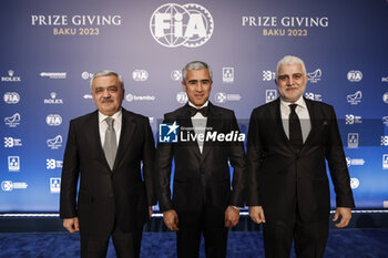 2023-12-08 - ALAKBAROV Anar, Azerbaijan Automobile Federation President, portrait during the 2023 FIA Prize Giving Ceremony in Baky on December 8, 2023 at Baku Convention Center in Baku, Azerbaijan - FIA PRIZE GIVING 2023 - BAKU - FORMULA 1 - MOTORS