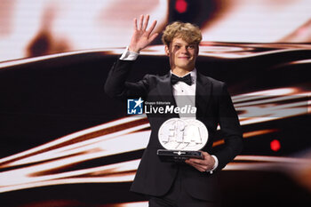 2023-12-08 - ARON Paul, FIA Formula 3 Championship for Drivers - 3rd place, portrait during the 2023 FIA Prize Giving Ceremony in Baky on December 8, 2023 at Baku Convention Center in Baku, Azerbaijan - FIA PRIZE GIVING 2023 - BAKU - FORMULA 1 - MOTORS